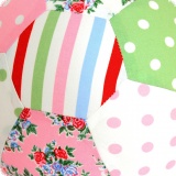 Luftballonh�lle / Luftballonball 'Emilia' rosa gr�n