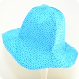 Bio-Wendehut 'Caro Bamibini' - Two-sided eco blau mit V�geln