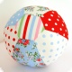 Luftballonh�lle / Luftballonball 'Emil' blau rot
