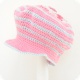 Ballonm�tze Masch&Match 'Marie' pink-blau - mit Bio-Baumwolle