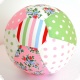 Luftballonh�lle / Luftballonball 'Emilia' rosa gr�n