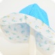 Bio-Wendehut 'Caro Bamibini' - Two-sided eco blau mit V�geln