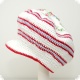 Ballonm�tze Masch&Match 'FloraMare' wei�-rot-blau - mit Bio-Baum